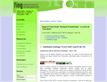 Tablet Screenshot of musique.fing.org